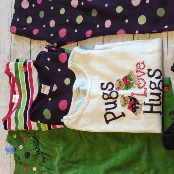 Gymboree Pugs & Kisses Size 5/6 Clothing Lot - Picture 4 of 5